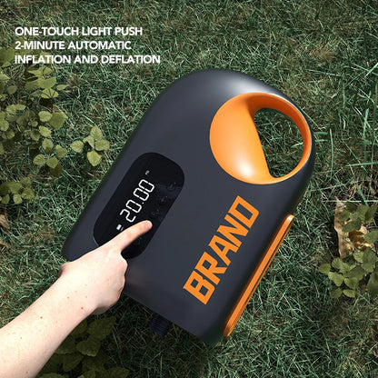 20PSI Electric SUP Air Pump 12000mah Inflatable Deflatable Air Inflator with DC12V Car LED Light for Outdoor Paddle Board Boat Kayak