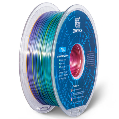 [EU Direct]Geeetech Silk PLA 3D Printing Filament Gradient 1.75mm Vacuum packaging for 3D Printing