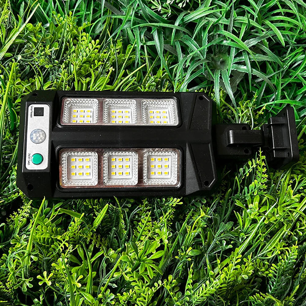 54LED Motion Sensor Solar Light Human Body Induction Garden Light Outdoor Waterproof Solar Outdoor Sensitive Motion Detection Street Lamp