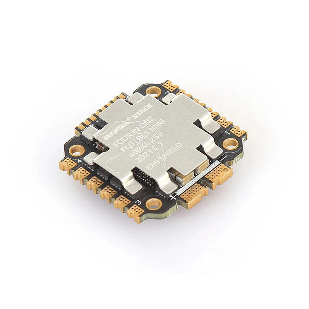 20x20mm MAMBA MK4 F405 MINI Flight Controller & F40 BLS MINI ESC / Reactor 44A MINI 8bit ESC Stack for RC FPV Racing Drones
