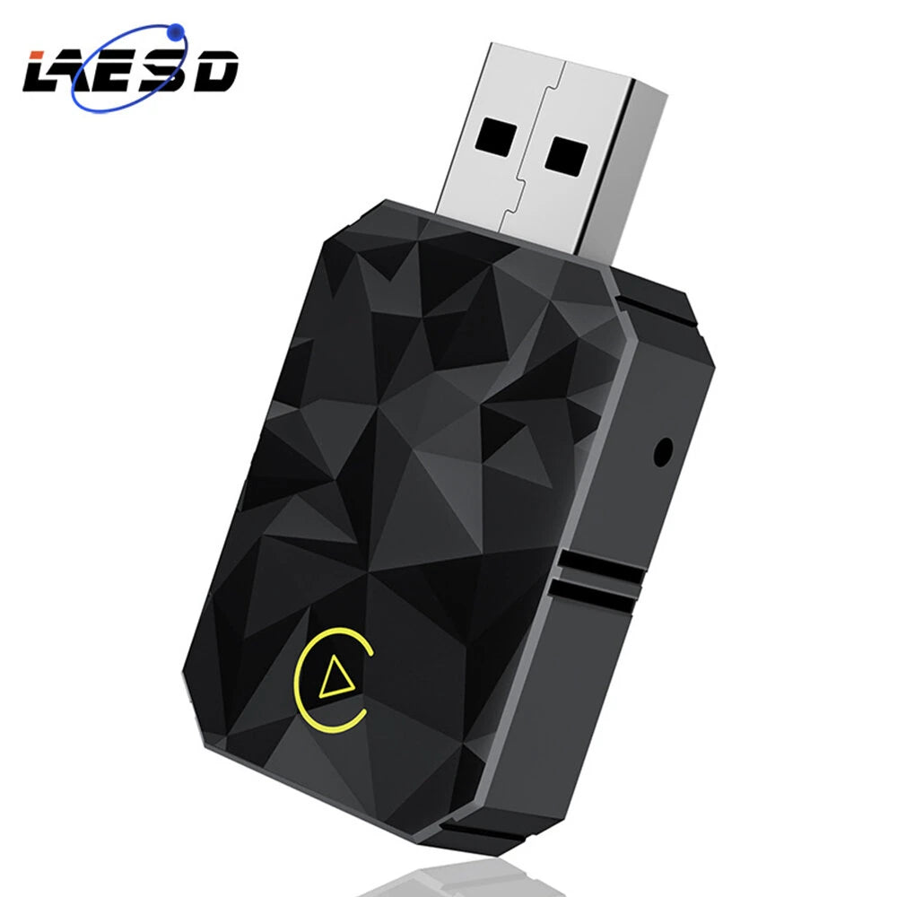 Smart Wireless Carplay Android Auto Adapter AI Box Dongle Plug&Play Wireless to Wired for Cars