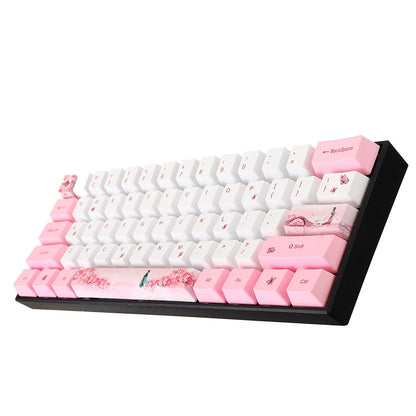 72 Keys Young Girl PBT Keycap Set OEM Profile Sublimation Custom Keycaps for Mechanical Keyboards