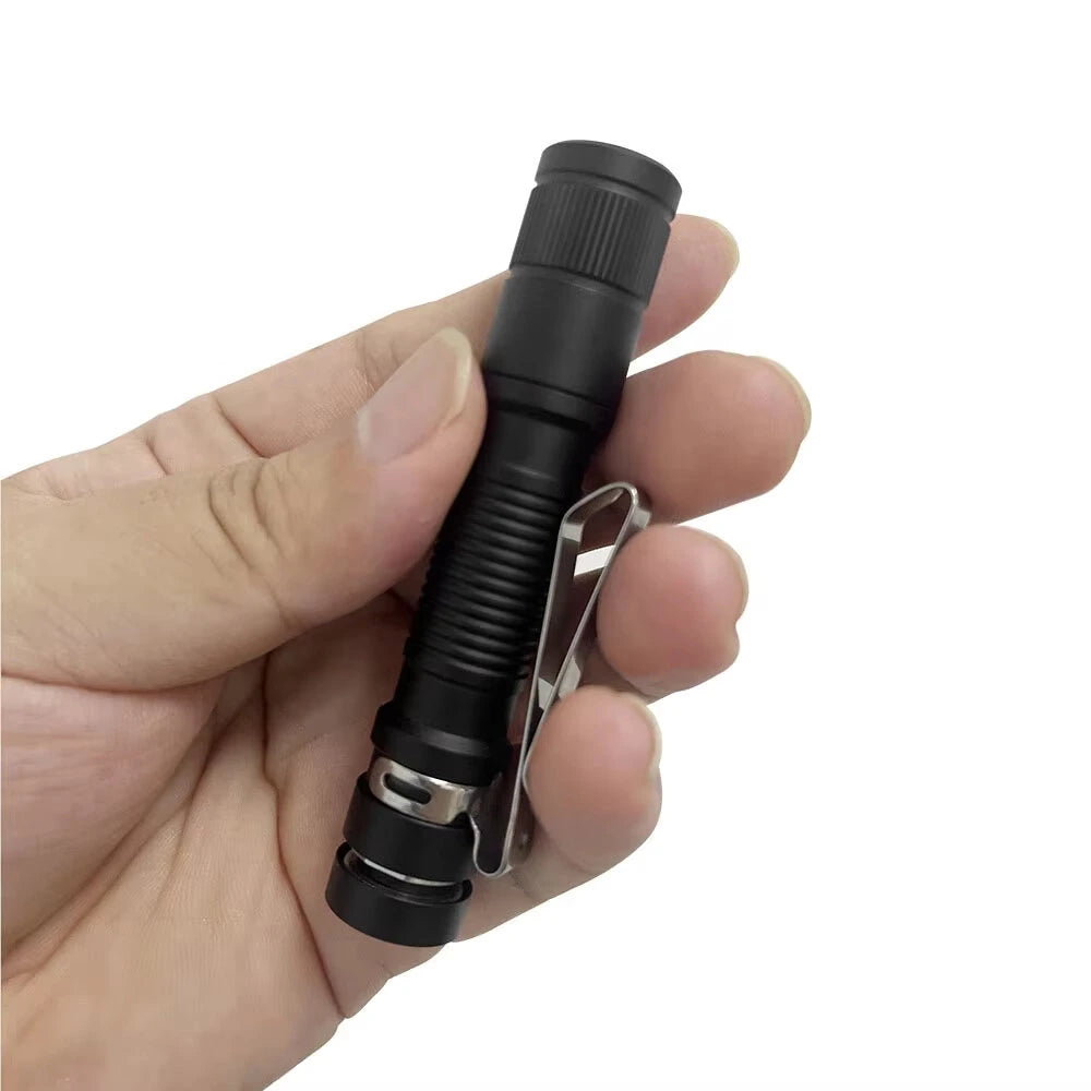 Vastlite i7 545 Lumens Compact EDC Flashlight LED Clip Light Megnetic Maintenance Lamp Type-C Rechargeable Mini LED Torch Outdoor Portable Mini Pocket Light Clip-on Light