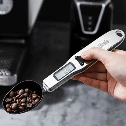 Bincoo Digital Spoon Scale High-precision 0.1g~500g Switchable Stainless Steel Measuring Spoon Baking Food Electronic Kitchen Scale