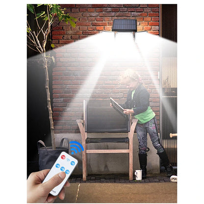 280LED Waterproof Solar Light Motion Sensor Outdoor Body Sensor Light Separate Solar Wall Lamp Street Light