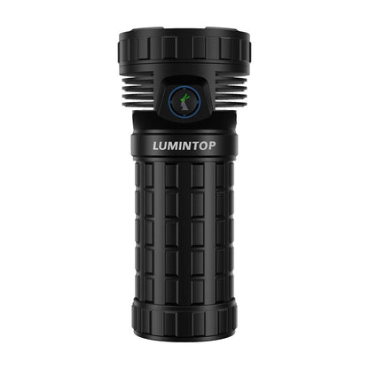Lumintop Mach4695 26000LM Strong Light LED Flashlight With 46950 Battery USB-C Charge Discharge 32000mAh Power Bank Self Protect Search Torch With Fan High Powerful Outdoor Lighting