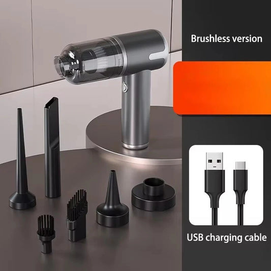 1800mAh Portable Wireless Handheld Vacuum Cleaner 15000PA Strong Suction Multifunctional Vacuum Cleaner for Car Home Cleaner