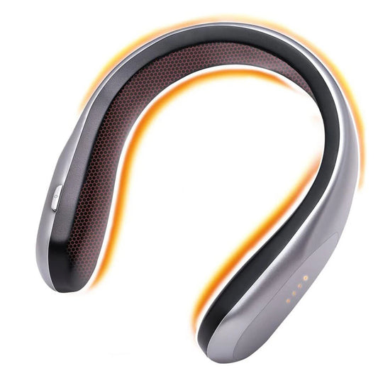 Portable Cordless Heater Neck Heater Personal Wearable Electric Heater 4-Speed Temperature Cordless Charging Personal Heater Outdoor Heater