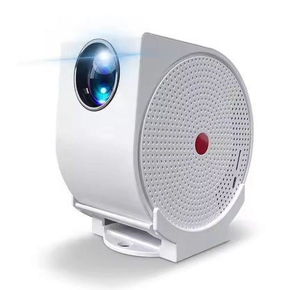 [EU Direct] ProjeStar Snails 4K Supported Mini Projector 400ANSI Android 11 WiFi6 bluetooth5.2 270 Rotatable 350" Screen Auto Keystone Portable Movie Video Projector for Home Outdoor Cinema