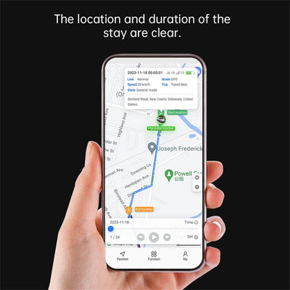 GF10 Locator Car GPS Locator Strong Magnetic Installation-free Anti-Lost Device Motion Track Playback for Elderly Children Pets