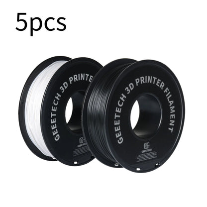 5PCS Geeetech PLA 3D Printing Filament Black/White 1.75mm for 3D Printing