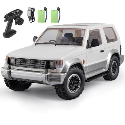 LDRC 1297 RTR Pajero 1/14 4WD RC Car LED Light Off-Road Truck Climbing Rock Crawler Full Proportional Vehicles Models Remote Control Toys