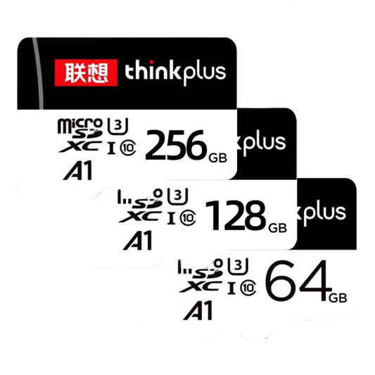 Lenovo Thinkplus Memory TF Card A1 U3 C10 512GB 256GB 128GB 64GB Flash Memory Micro SD Card Smart Card for Camera Drone Phone
