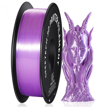 [EU/UK Direct]Geeetech PLA Silk Multi Colors 3D Printer Filament 1.75mm 1kg/roll Shiny Finish High Compatibility Anti-Warping Vacuum Sealed