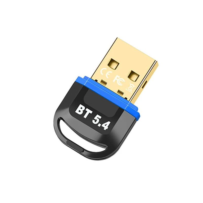Bakeey BR04 bluetooth 5.4 USB Adapter Transmitter Receiver Wireless USB bluetooth Audio Adapter Dongle Free-driver for PC Computer Laptop
