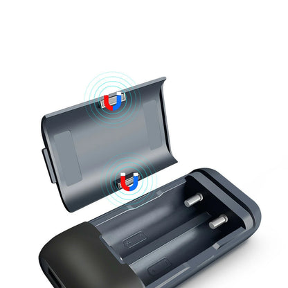 Lumintop PD2 2 in 1 18W USB-C Battery Charger Portable Phone Powerbank Dual Slots For 21700 Cells