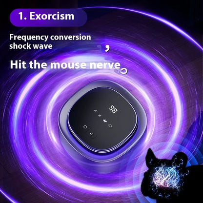 Ultrasonic Mouse Repeller Mosquito Repeller for Home Factory Car Rodent Killer Lamp Electronic Outdoor Insect Fly Repellent