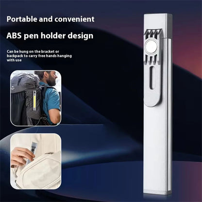 Multifunction PPT Pen Light High-Bright Magnetic Absorbing Work Lamp Maintenance Light Flood Light Type-C Charging Side Light